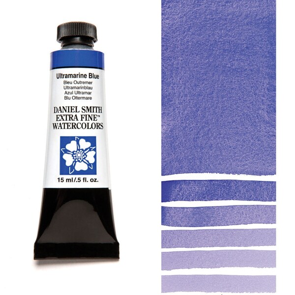 DANIEL SMITH Extra Fine Watercolors - Ultramarine Blue - 15ml tube