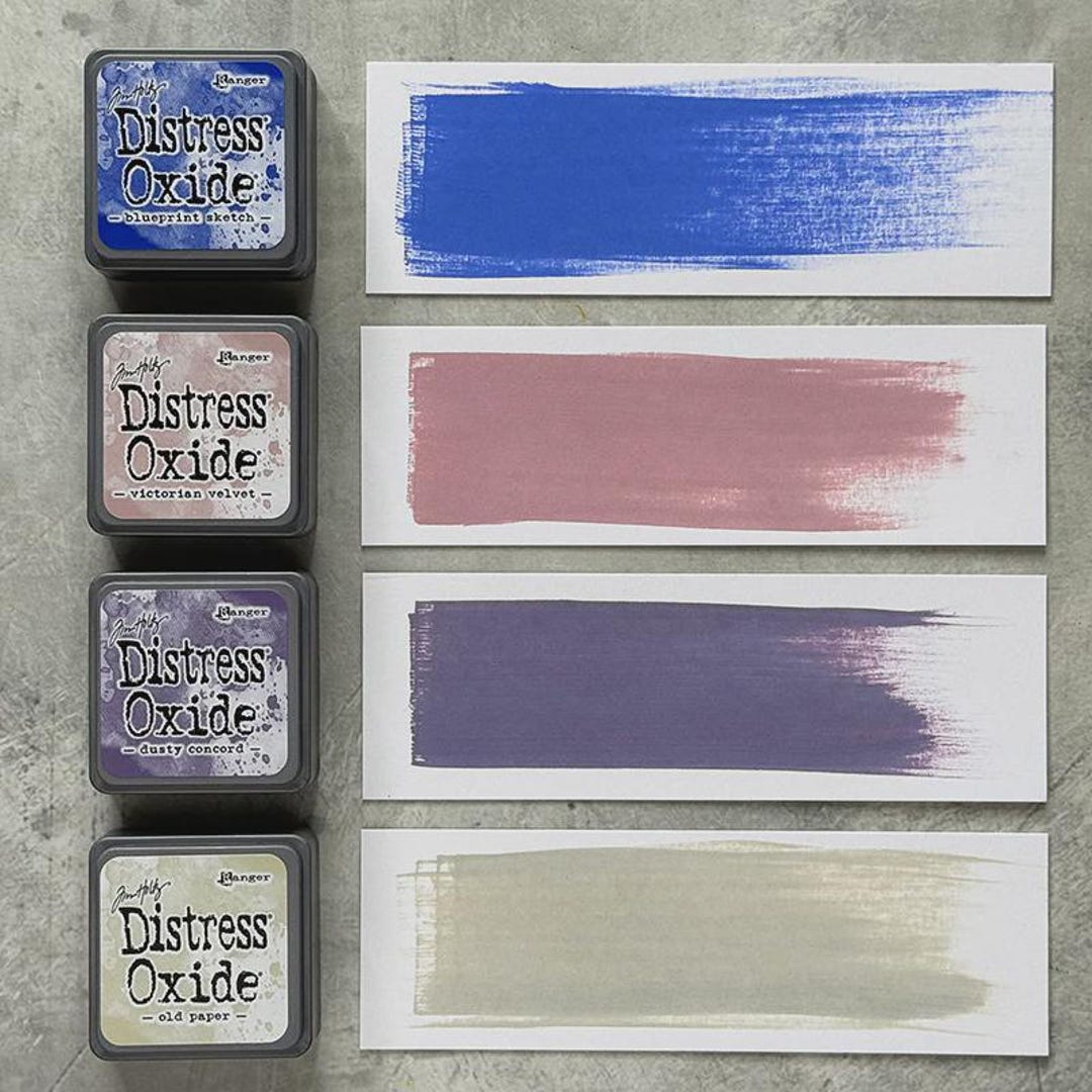 Tim Holtz Distress Mini Oxide Ink Pads 4/pkg by - Ranger Kit 11 ...