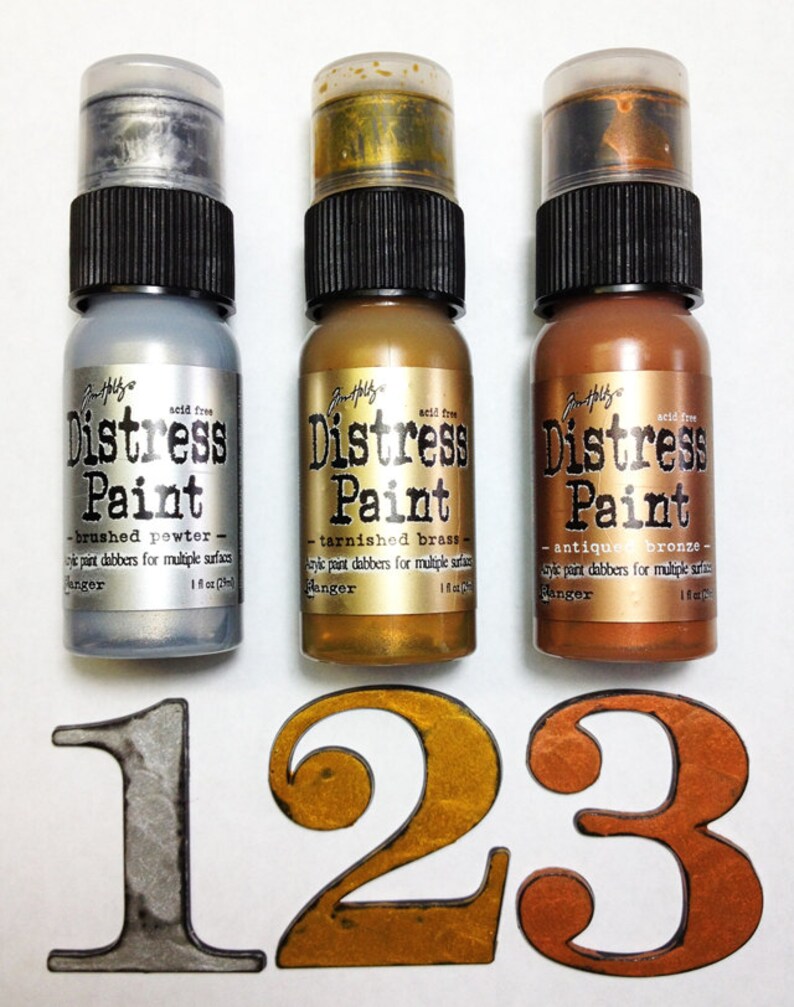 Tim Holtz Distress Acrylic PAINT You Choose Color Etsy