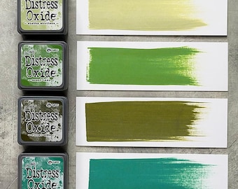 Tim Holtz Distress Mini Oxide Ink Pads 4/Pkg by - Ranger Kit 13 TDIK91592