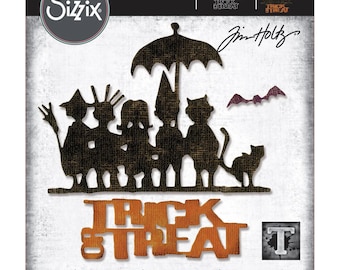 Tim Holtz Sizzix Trick-Or-Treat Thinlits Die 662384