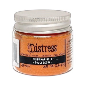 Tim Holtz Distress Embossing Glaze Dried Marigold TDE 88110