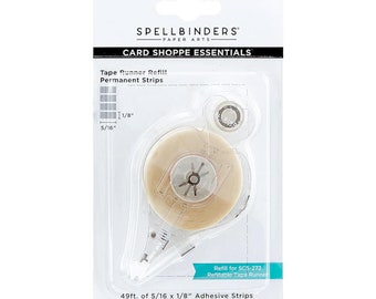 Spellbinders Permanent Adhesive Tape Runner Refill - Strips SCS-273