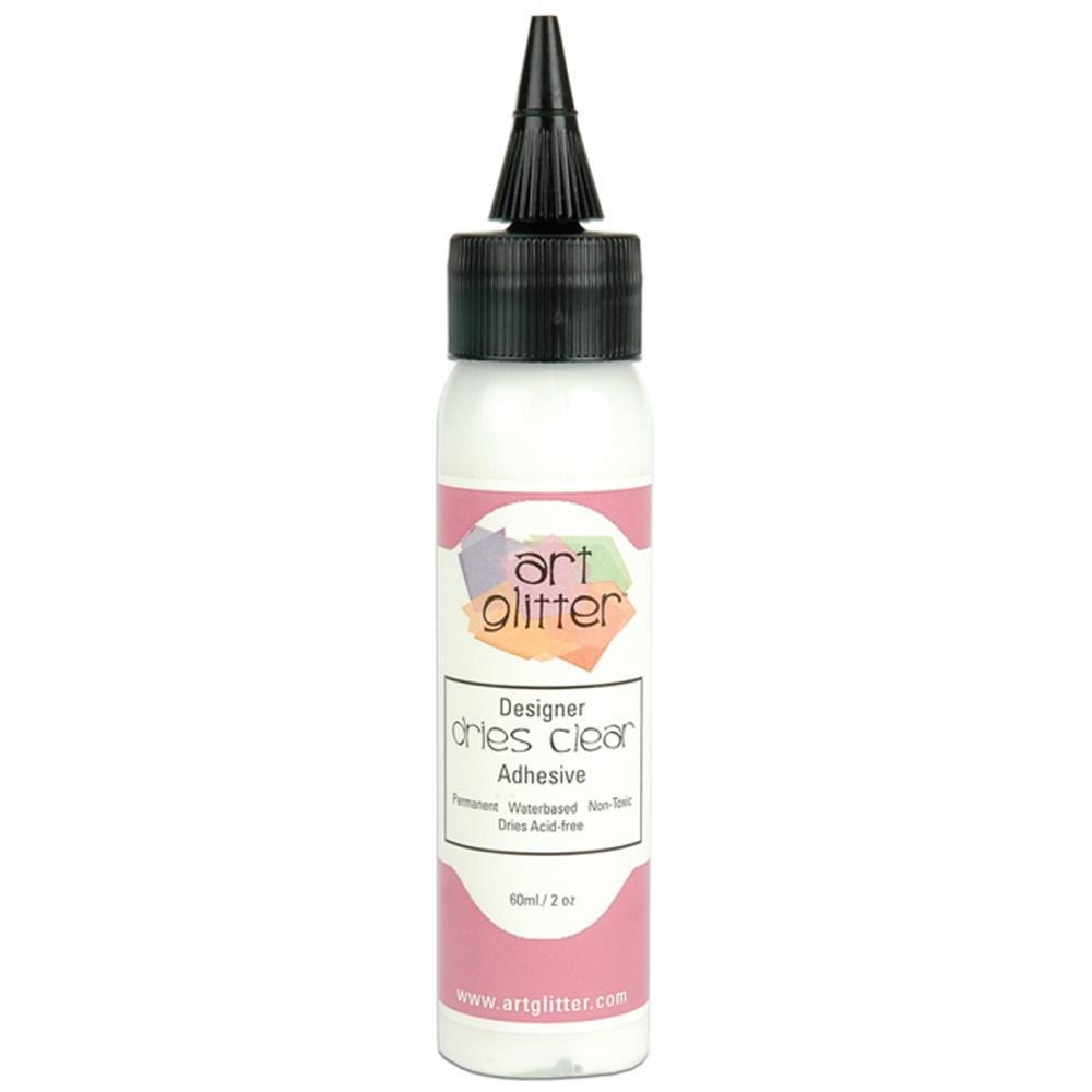 Art Institute Glitter Glue Adhesive Dries Clear 2 oz. Etsy