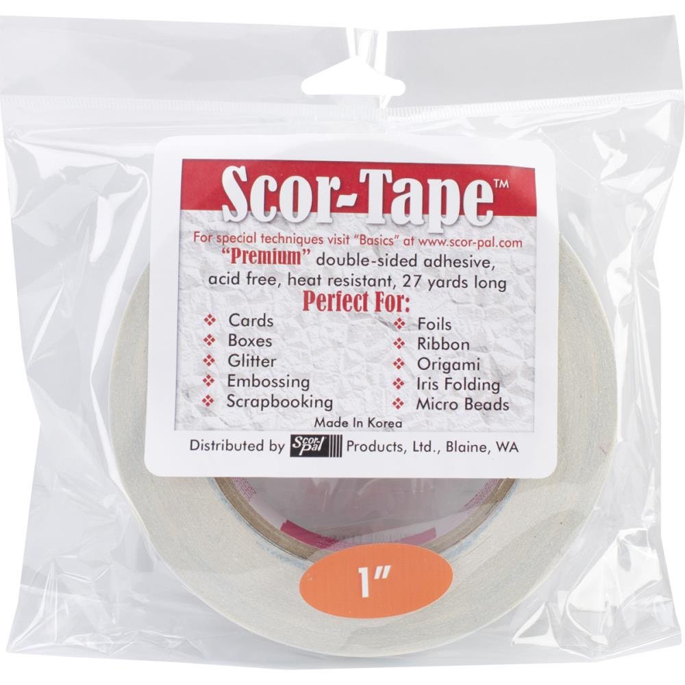 Sookwang Double Sided Adhesive Tape (scor-Tape) for Craft 20mm25m-2pcs