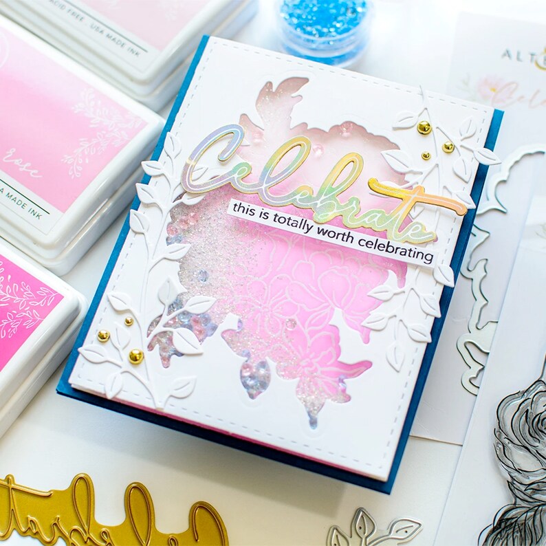 Pinkfresh Studio Solid Hot Foil Plate PF075ES Etsy