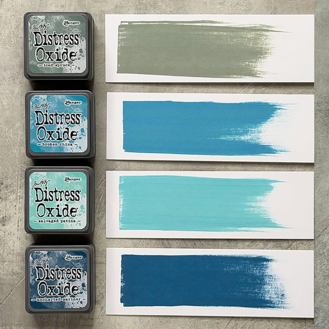 Tim Holtz Distress Mini Oxide Ink Pads 4/pkg by - Ranger Kit 16 ...