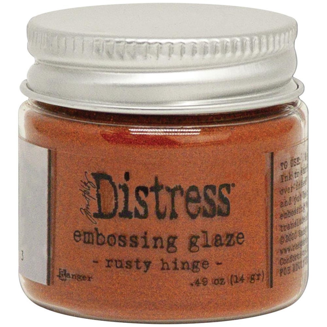 Tim Holtz Distress Embossing Glaze Rusty Hinge - Etsy