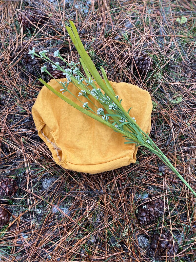 Linen Diaper Cover for Baby Girlsbaby Boysbaby Bloomers Etsy