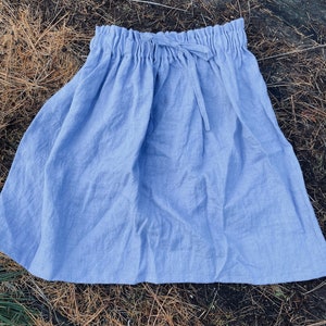 Woman’s linen skirt for spring summer,linen clothing,linen clothes, linen summer skirts, summer clothing, springtime
