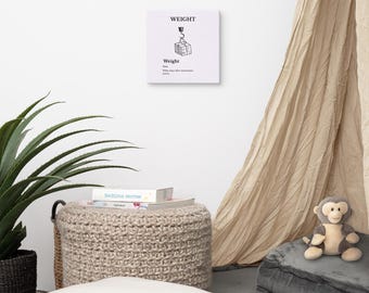 Lámina de pared con un peso mínimo, póster moderno, decoración de habitaciones