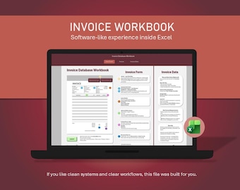 Excel Invoice Generator | Automated System for Small Business (Digital Download)