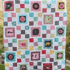 PDF Quilt Pattern // Modern Quilt // Rylee&#39;s Path