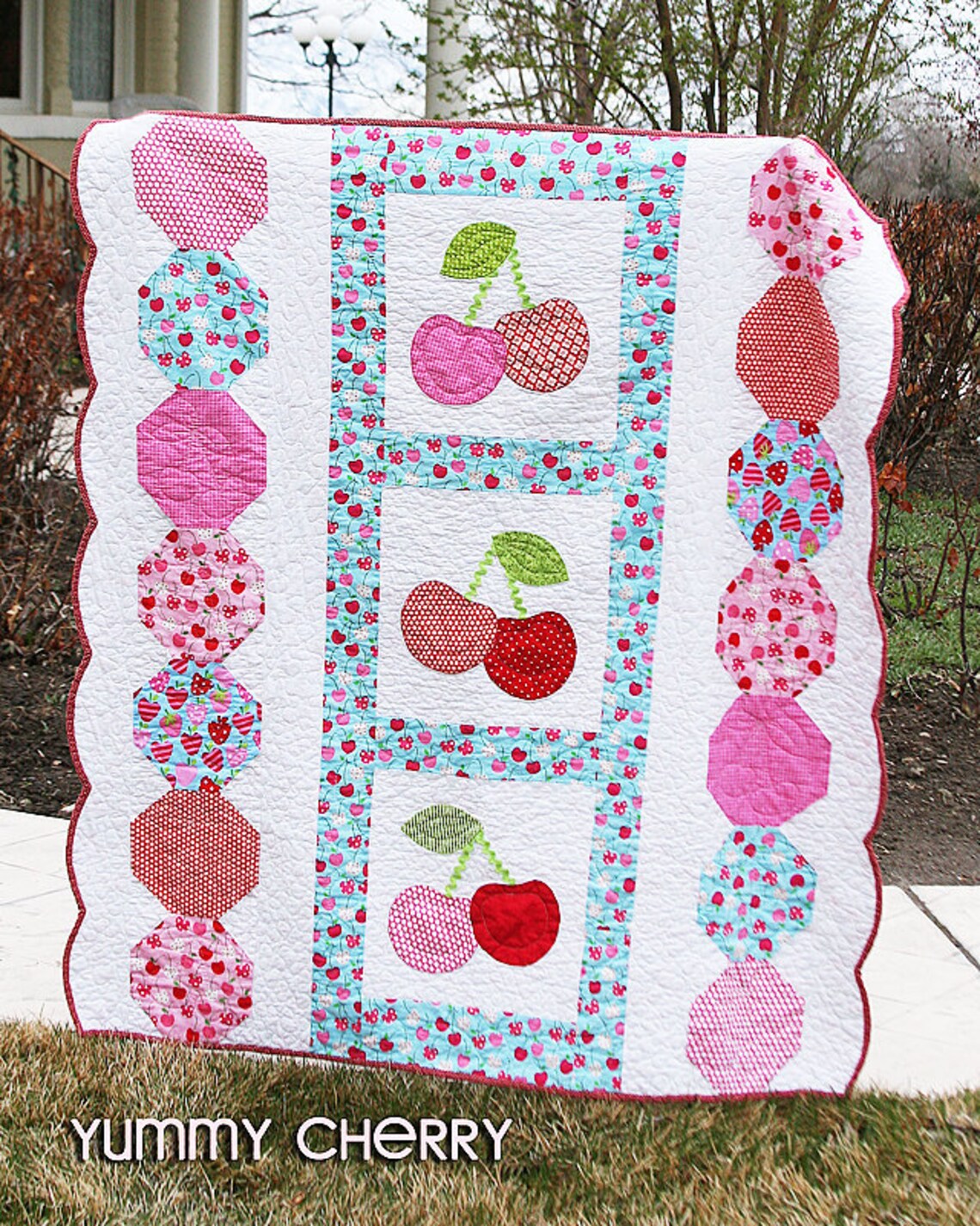 Yummy Cherry PDF Quilt Pattern Etsy