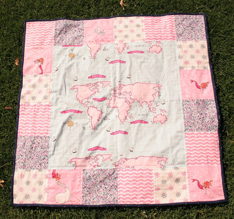 PDF Sewing Pattern simple Baby Blankets Tutorial for Receiving Blankets