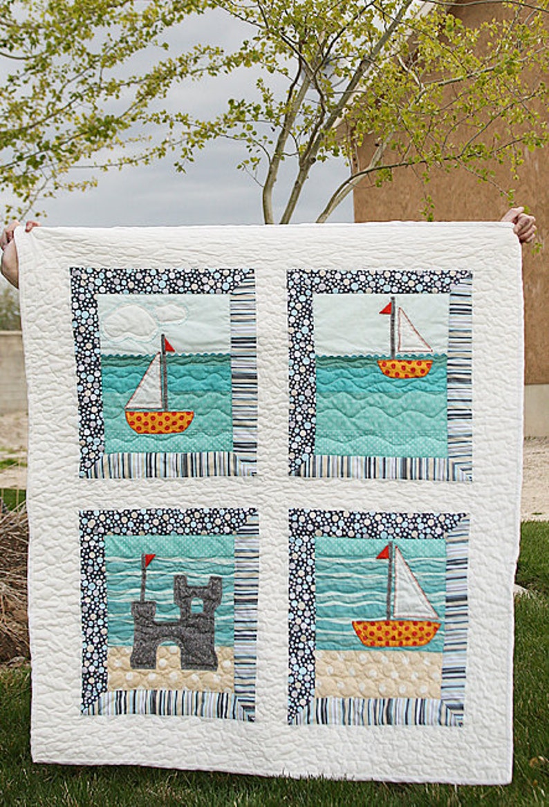 Easy Sailing PDF Quilt Pattern - Etsy