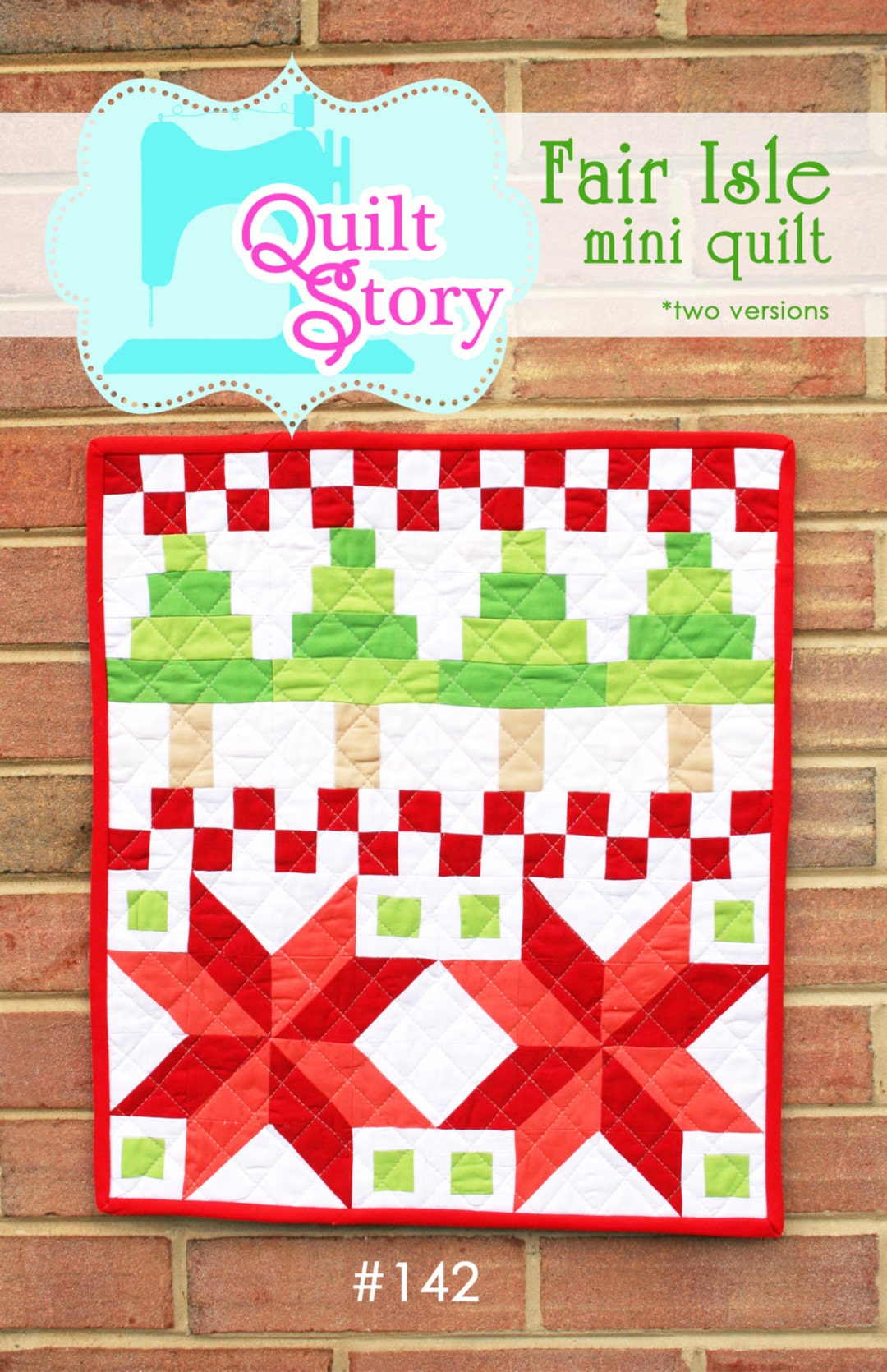Christmas Quilt Pattern Instant Download PDF Pattern - Etsy