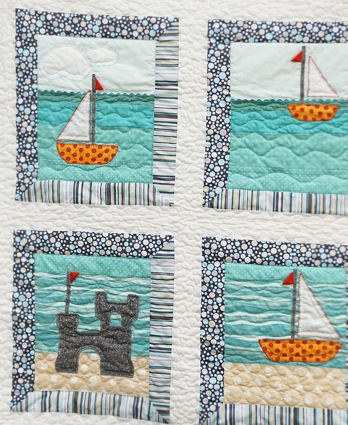Easy Sailing PDF Quilt Pattern Etsy