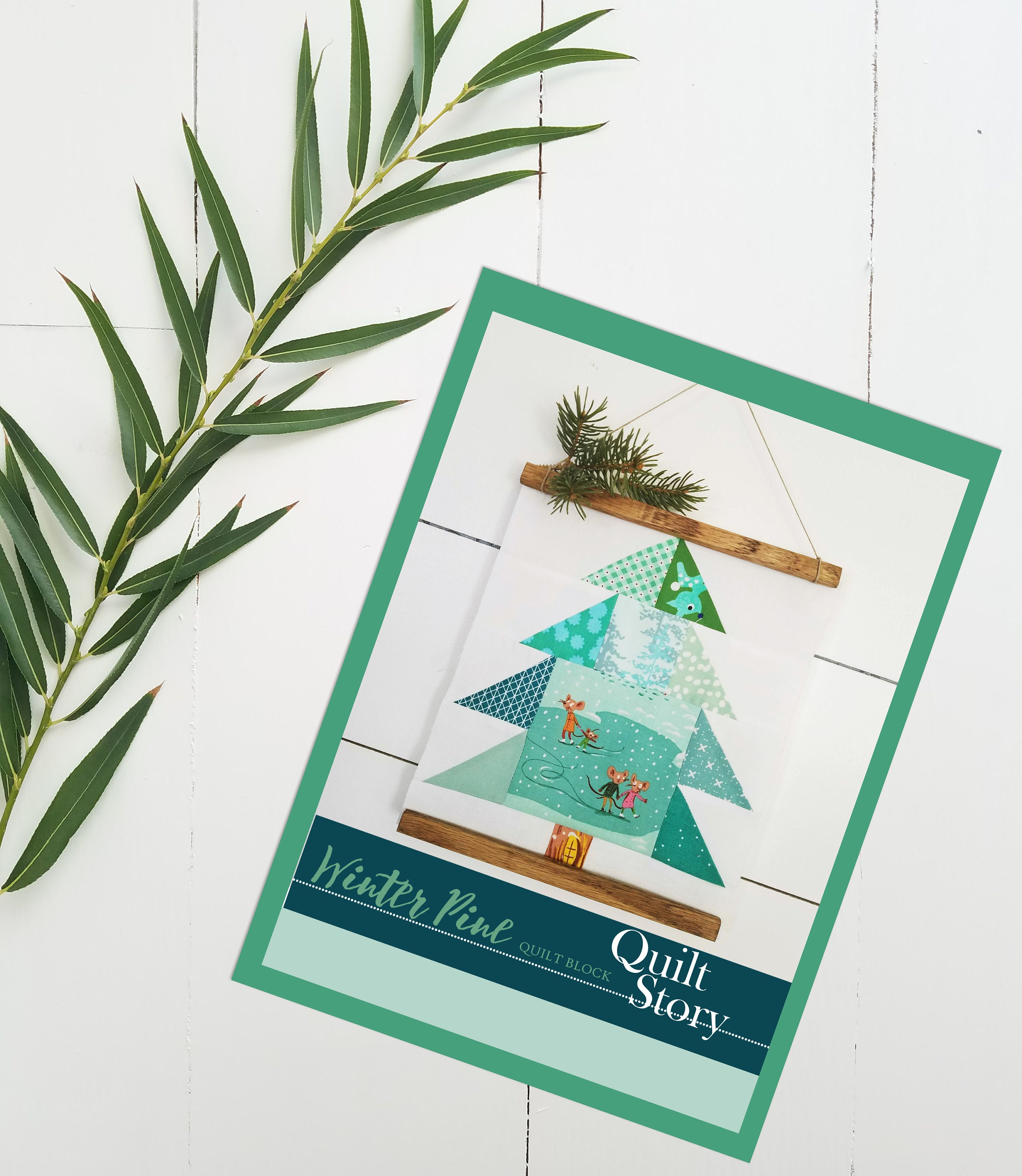 Christmas Tree Quilt Pattern Instant Download PDF Pattern Pine Tree - Etsy