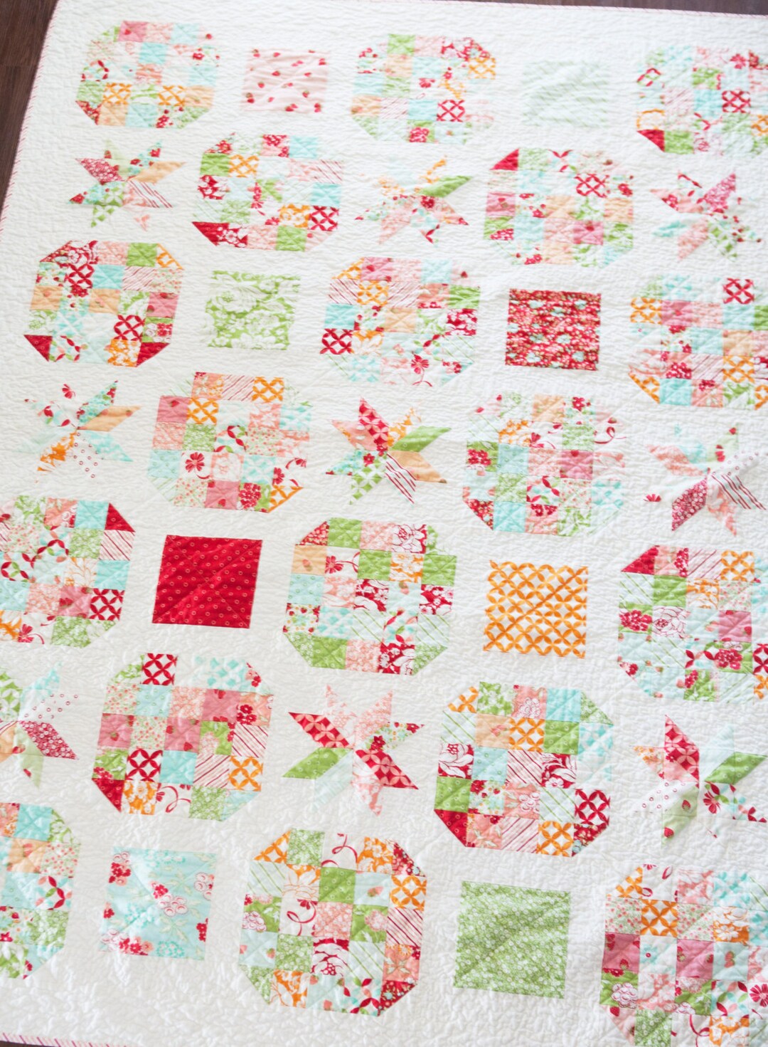 Quilt Pattern PDF Instant Download Star Quilt Pattern Lucky Start - Etsy