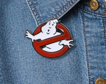Ghost Badge Brosch Väska Kul Film Smycken Kläder Kavajnål Tecknad Grossist Ghostbusters Pin
