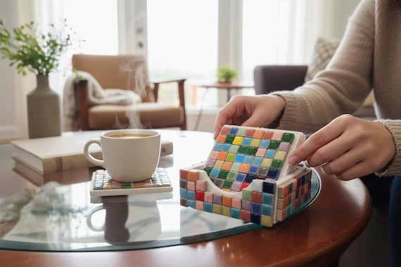 Mosaic Coaster Set