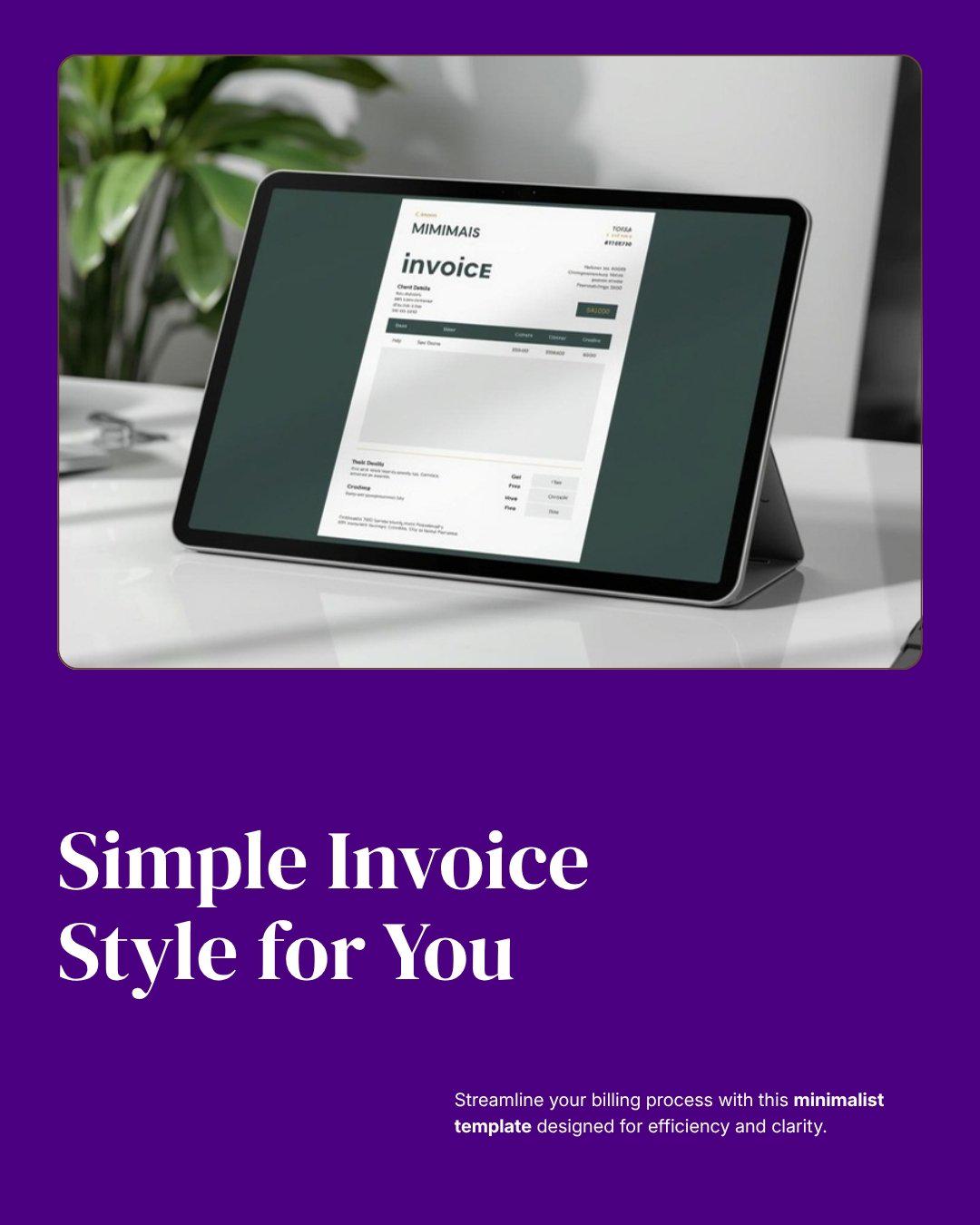 Invoice Template Bundle | Professional Freelancer Small Business ...