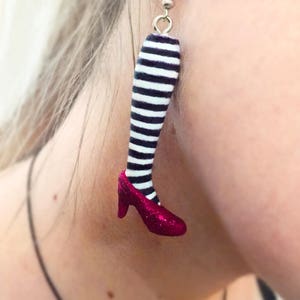 Wizard of OZ Slipper earrings