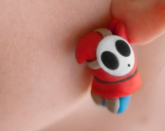 EEK! Shy Guy Earrings Mario