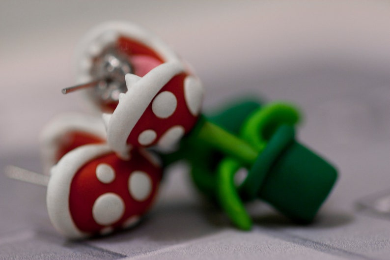 YOUCH Piranha Plant Earrings image 4