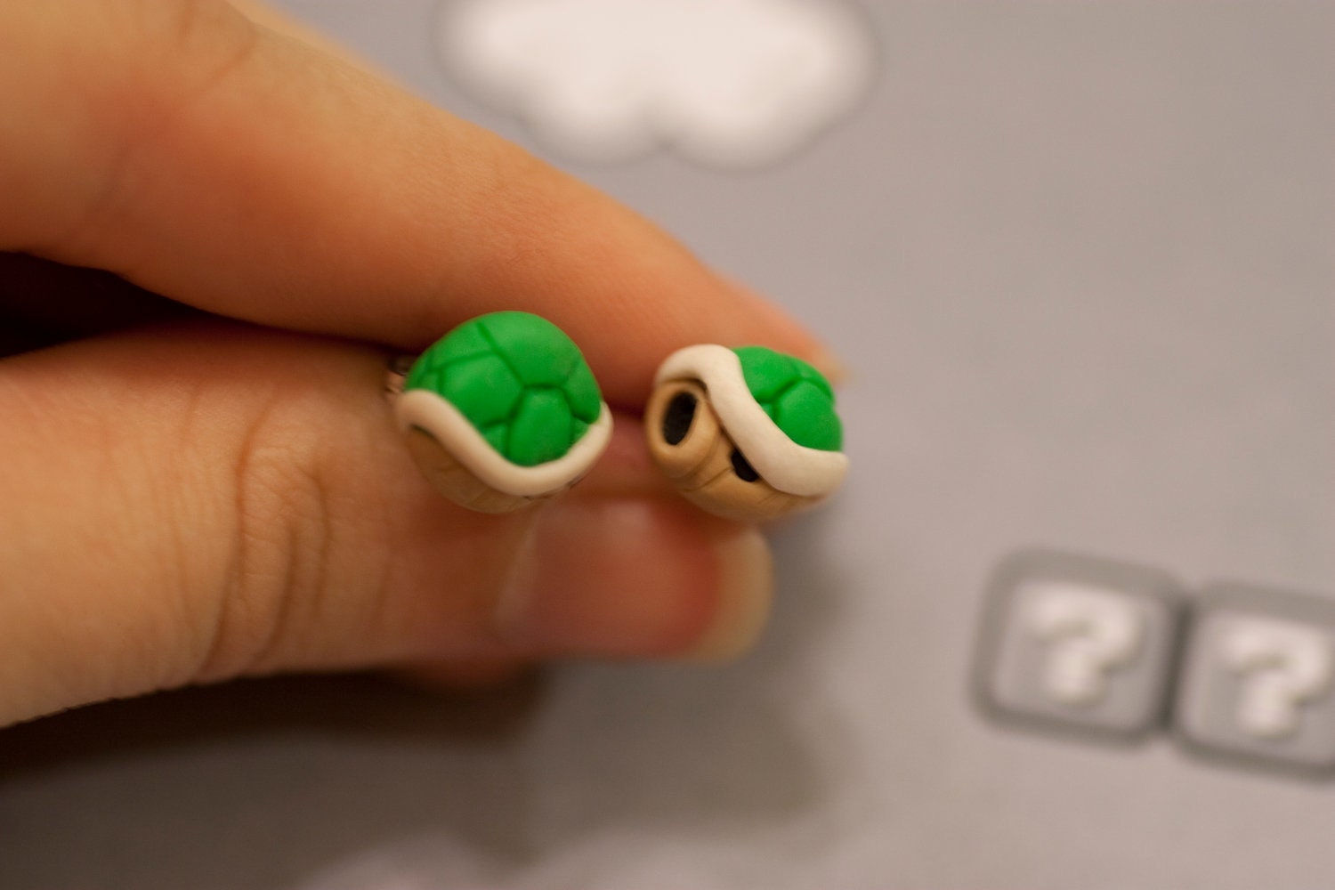 Shell Earrings Mario Etsy