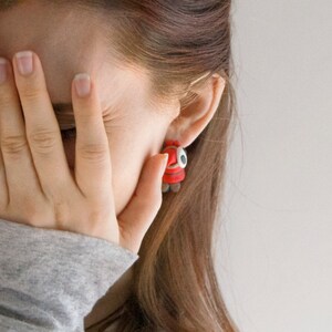 EEK Shy Guy Earrings Mario image 2