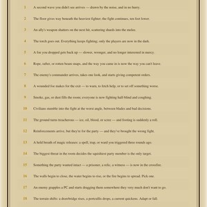 DnD Random Encounter Tables Printable - 200 d20 Results - 5e Loot, Quest Hooks, NPC and Magic Tables - A4 US Letter Instant Download image 9