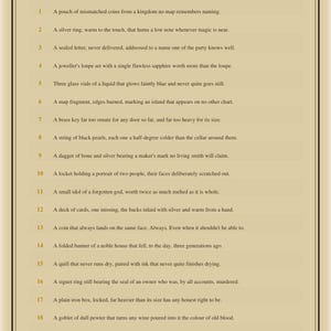DnD Random Encounter Tables Printable - 200 d20 Results - 5e Loot, Quest Hooks, NPC and Magic Tables - A4 US Letter Instant Download image 7
