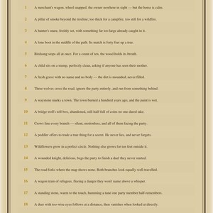DnD Random Encounter Tables Printable - 200 d20 Results - 5e Loot, Quest Hooks, NPC and Magic Tables - A4 US Letter Instant Download image 3
