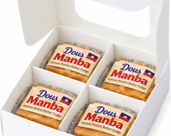 Authentic Haitian Peanut Butter Fudge – Tablet Pistach, Homemade Caribbean Candy