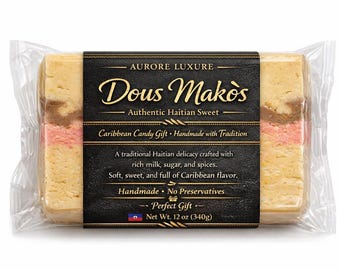 Dous Makos – Authentic Haitian Sweet, Caribbean Candy Gift, Handmade