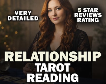Relationship Tarot Reading, Accurate Intuitive Psychic Forecast, Detailed Honest In-Depth Messages, Spiritual Medium Insight, Fast Delivery
