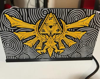 Zelda inspired -  Switch 2 Dock Face Plate & Stand