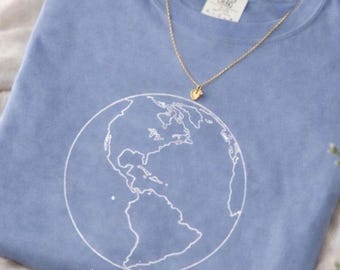 Chemise esthétique chrétienne, t-shirt foi subtil, chemise Jean 16:33, t-shirt chrétien minimal, cadeau foi pour elle, chemise couleurs confort