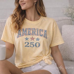 cozy and comfortable patriotic shirt outfit, comfort colors america tee styled for relaxed summer mornings