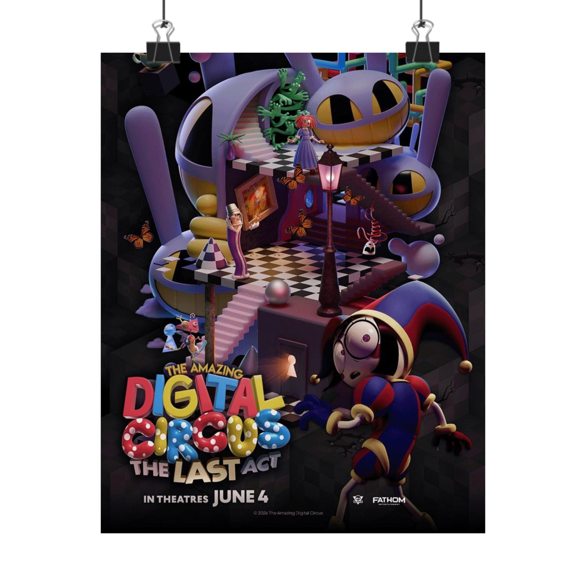The Amazing Digital CIRCUS LAST ACT ポスター The Amazing Digital Circus the Last Act Poster | Matte Vertical