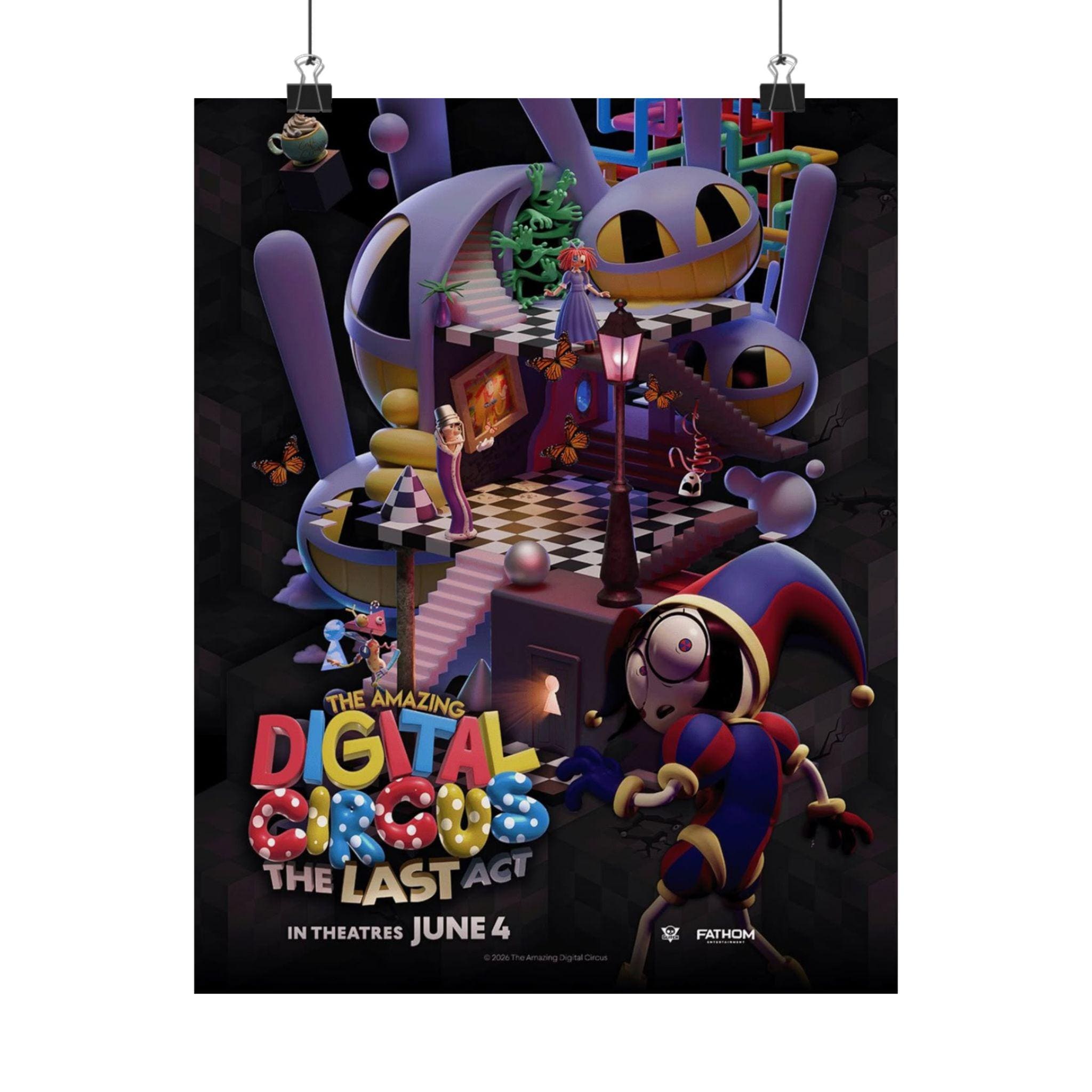 The Amazing Digital Circus the Last Act Poster | Matte Vertical