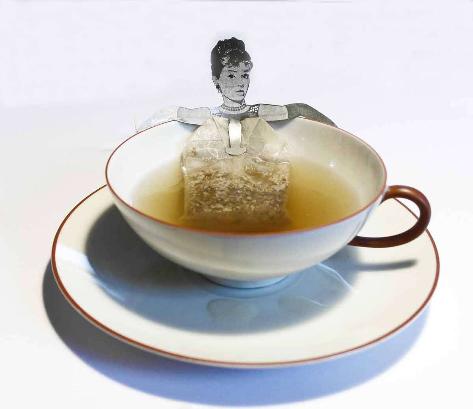 Diva Tea Bag Holder Gift 3D Stainless Steel Figure to Drink Etsy