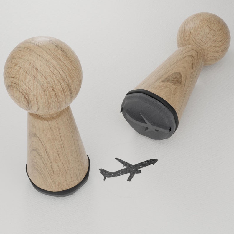 Jeu de tampons Avions Motifs d'avions magnifiques et magiques Cadeau parfait pour les passionnés d'aviation Explorez la créativité avec les tampons image 3