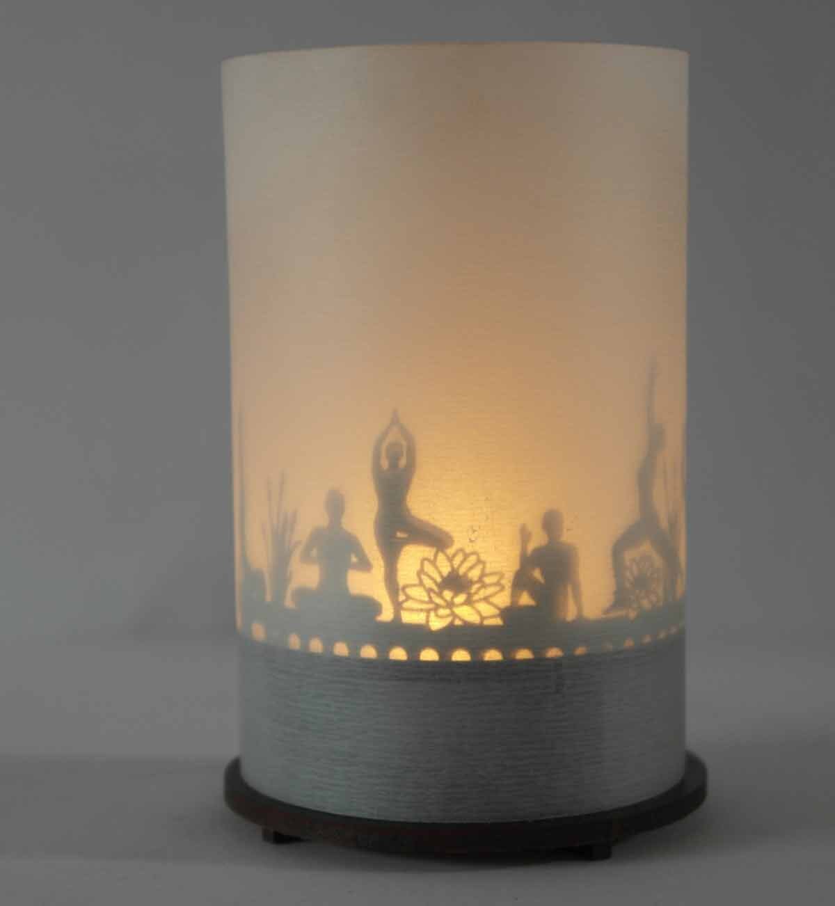 Yoga candle votive premium gift box, 3D attachment for candles inc pr…