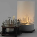 Seattle Premium Gift Box - Beautiful Motif Candle with Skyline Projection and Silhouette Shadow Play - Perfect Souvenir for Seattle Fans! product logo