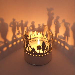 Accesorio para velas de juego de sombras de nacimiento, proyección de silueta, embarazo, cigüeñas, bebés, regalo perfecto para nuevos padres y baby showers.