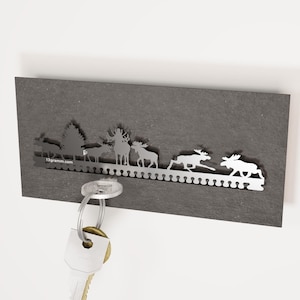 Moose Souvenir Gift Tube – Premium Wildlife Collectible with Stunning Silhouette Design – Perfect Moose Lover Gift!