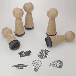 Set di francobolli souvenir di Eindhoven - Bellissimi motivi e attrazioni della città - Regalo perfetto per gli appassionati e la voglia di viaggiare - Francobolli in legno di faggio di alta qualità